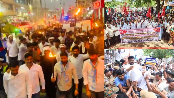 நீட்: ராஜஸ்தான், டெல்லி, தெலுங்கானா, கர்நாடகா, தமிழகத்தில் உக்கிர போராட்டம்- பாஜக அலுவலக முற்றுகை!