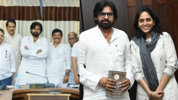 பவன் கல்யாணை தேடிப் போய் பார்த்த முதல் பட ஹீரோயின்! மலரும் நினைவுகளில் மூழ்கிய ரசிகர்கள்