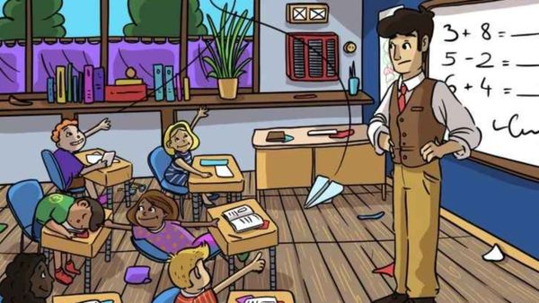 ஆசிரியரின் மூக்கு கண்ணாடி.. எங்கே இருக்குன்னு கண்டுபிடிச்சு சொல்லுங்க.. 10 செகண்ட் டைம்