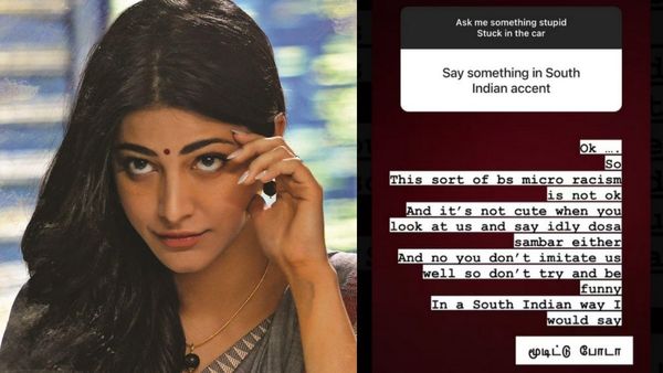 ‛‛மூடிட்டு போடா’’.. கேள்விகேட்ட நெட்டிசனுக்கு ஸ்ருதி ஹாசன் சொன்ன பதில்! ஷாருக்கானுக்கு ஊமை குத்து?