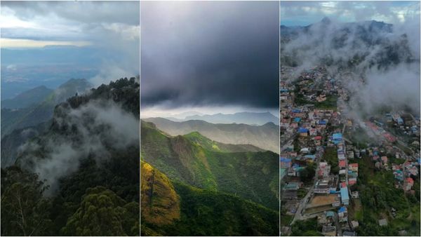 கொடைக்கானலில் தேவதையின் தரிசனம்.. மயங்கி கிடக்கும் மலைகள்.. இப்படி பார்க்க சூரியனே தவம் இருக்கணும் 