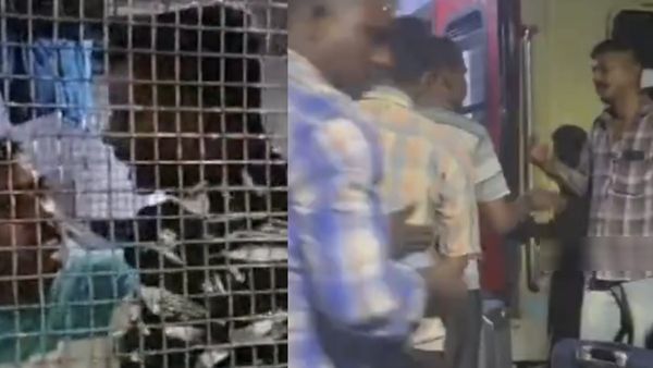 கோவை ரயிலில் துப்பாக்கி காட்டி மிரட்டிய துணை ராணுவ வீரர்கள்? ரயிலை நிறுத்தி போராட்டம் செய்த பயணிகள்