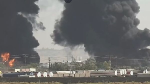 ஈராக் எண்ணெய் சுத்திகரிப்பு நிலையத்தில் பயங்கர தீ விபத்து- 10 பேர் படுகாயம்!