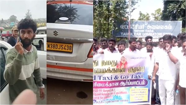 ரெட் டாக்ஸிக்கு ஊட்டி சுற்றுலா வாகன ஓட்டிகள் கடும் எதிர்ப்பு.. முற்றிய மோதல்.. கொதிக்கும் கோவை
