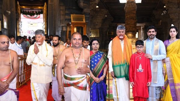 21 ஆண்டுகளுக்கு முன் நடந்த 'கொடூர சம்பவம்'... பலத்த பாதுகாப்புடன் திருப்பதியில் சந்திரபாபு நாயுடு!