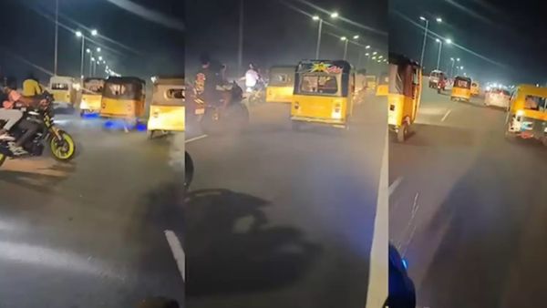 வண்டலூர் டூ மீஞ்சூர் ரோட்டில்.. அதிகாலையில் ஆட்டோவில் சல்லுனு போறது யார் பாருங்க.. சென்னையிலா இப்படி