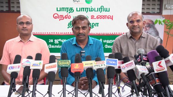 ஈஷா சார்பில்.. பாரத பாரம்பரிய நெல், உணவுத் திருவிழா! வேலூரில் எம்.பி கதிர் ஆனந்த் துவங்கி வைக்கிறார்