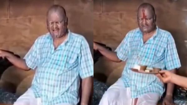 ‛நான் தான் கடவுள்’..ஈரோட்டில் சாமி சிலை மீது ஏறி அமர்ந்த ‛கோசலராமன்’..அர்ச்சகர்கள் பூஜை - பரபரப்பு