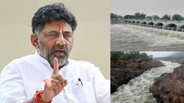 காவிரி நதி நீர் பரபரக்கு நடுவே.. மேகதாது அணை பிரச்சினையை கிளப்பும் கர்நாடகாவின் டிகே சிவக்குமார்