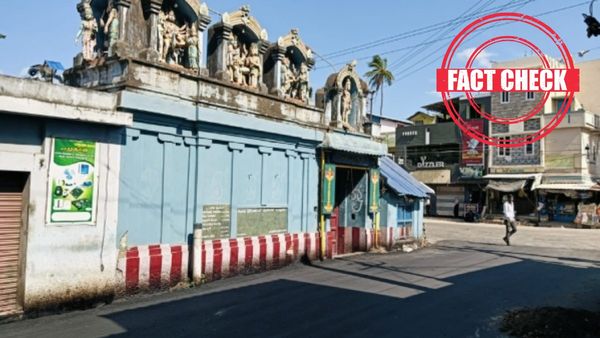 Fact Check:திருவாரூரில் சாலையை விரிவாக்க..இடிக்கப்படும் கோயில்! கருவறையில் மார்க்கிங்? பரவும் வதந்தி