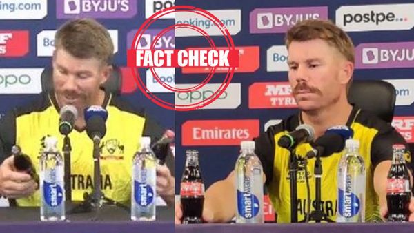 Fact check: இஸ்ரேலுக்கு எதிர்ப்பு தெரிவிக்க கோகோ கோலாவை புறக்கணித்தாரா டேவிட் வார்னர்? உண்மை இதுதான்