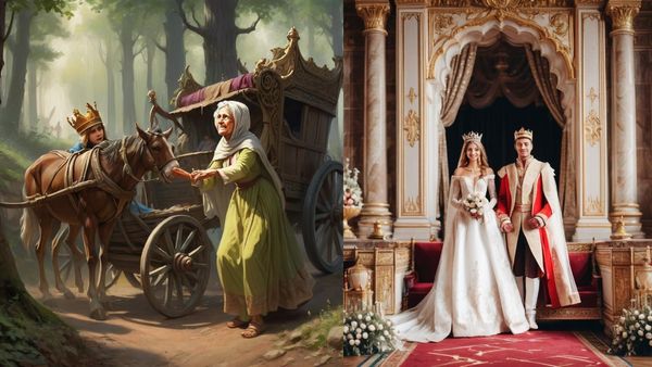 குழந்தை நீதி கதைகள்: அந்த மூதாட்டியா இது? ஷாக் கொடுத்த இளவரசி!