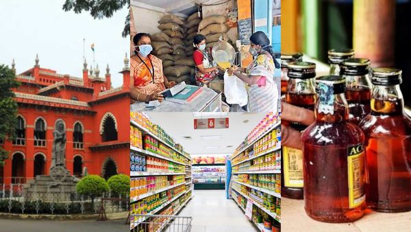 ரேஷன் கடைகள், சூப்பர் மார்க்கெட்டில் மது விற்க அனுமதிக்க வேண்டும்.. ஹைகோர்ட்டில் மனு.. நாளை விசாரணை