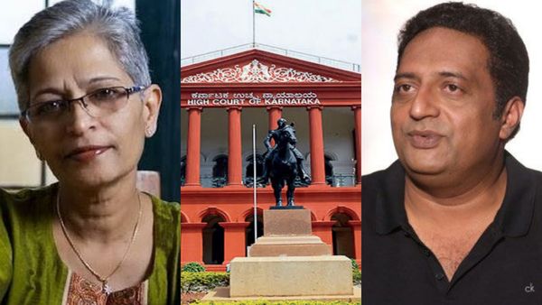 கவுரி லங்கேஷ் கொலையாளிகளுக்கு ஜாமீன்- நடிகர் பிரகாஷ் ராஜுக்கும் குறிவைத்ததாக வாக்குமூலம் தந்தவர்கள்!