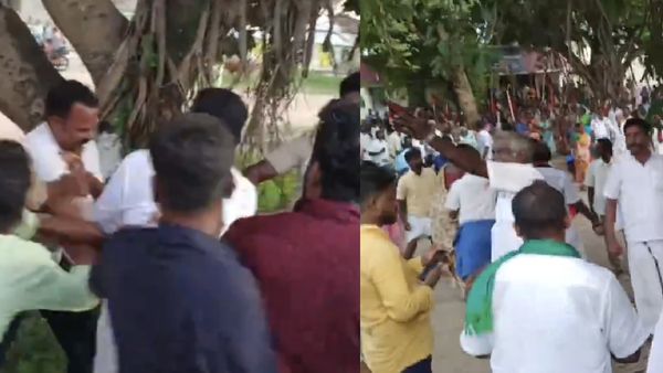 நாதக வேட்பாளர் போட்ட கோஷம்.. போலீஸ் முன்பே அடித்துக்கொண்ட நாம் தமிழர்- திமுக! பரபரத்த விக்கிரவாண்டி!