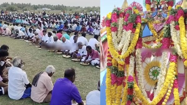மலை மலையாய் சோறு.. அண்டா அண்டாவாய் ஆட்டுக் கறி! புதுக்கோட்டை ஃபுல்லா கறி வாசம்.. அதென்ன செங்கிடாய்?