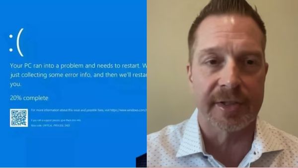 விண்டோஸ் முடக்கம்.. ஒரே ஒரு கேள்வி.. தண்ணீர் எடுத்து குடித்து.. திக்கி திணறிய க்ரவுட் ஸ்டிரைக் சிஇஓ!