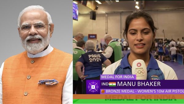 ஒலிம்பிக் போட்டி: ஏர் பிஸ்டல் பிரிவில் வெண்கலப் பதக்கம் வென்ற மனு பாக்கர்- பிரதமர் மோடி வாழ்த்து!