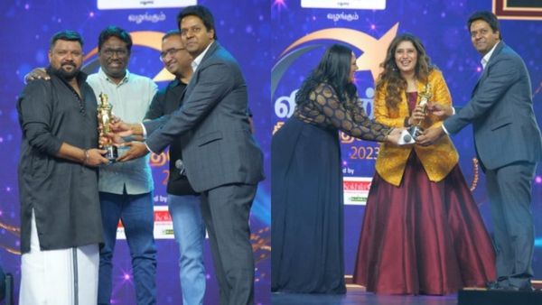 ஆனந்த விகடன் சின்னத்திரை விருதுகள் 2023.. ராதிகா முதல் கோபிநாத் வரை..நெகிழ வைத்த வார்த்தை