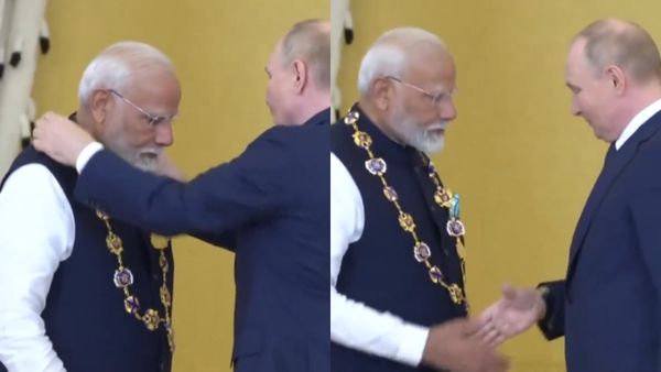பிரதமர் மோடிக்கு நாட்டின் உயரிய விருதை அளித்து கவுரப்படுத்திய ரஷ்யா.. புதின் என்ன செய்தார் பாருங்க 