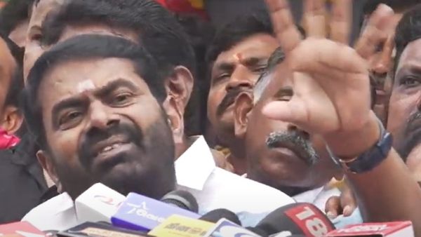 சாட்டை துரைமுருகன் பேசியதில் என்ன தப்பு? நானும் அதையே பேசுறேன்.. கைது செய்துதான் பாருங்க.. சீமான்