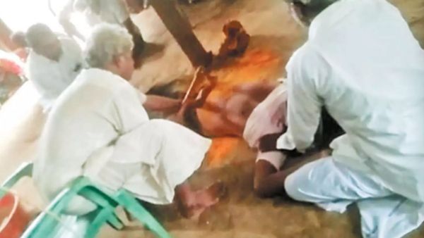 மூட நம்பிக்கையின் உச்சம்.. வயிற்று வலி சிகிச்சைக்கு போனவருக்கு நடந்த கொடூரம்.. அதிர வைத்த பூசாரி