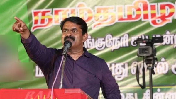 ஏற்கனவே பிரச்சினை.. இப்போ இது வேறயா? யாரை ’கை’ காட்டப் போறீங்க! சீனுக்குள் வந்த நாம் தமிழர் சீமான்!