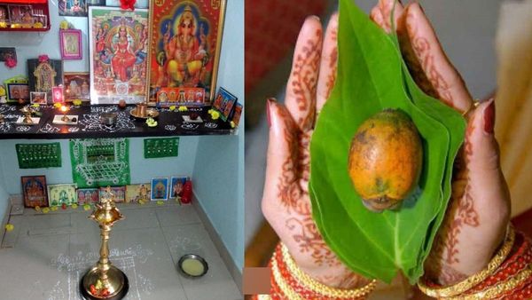 பூஜை அறையில் வெற்றிலை பாக்கை எப்படி வைக்க வேண்டும்? காம்பை கிள்ளி வைக்கலாமா?