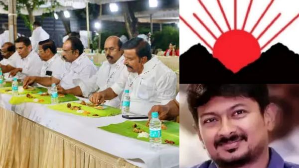 சீரக சம்பா மட்டன் பிரியாணி.. குறிஞ்சி இல்லத்தில் ஒரே வாசனை, தடபுடல் விருந்து.. உதயநிதி மெகா அஸ்திரம்