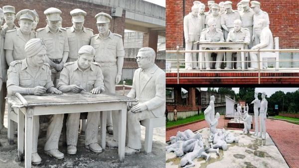 வங்கதேச சுதந்திர போர் சிலை கூட சேதம்.. வன்முறையை நடத்துவது பாக். ஆதரவாளர்கள்? என்ன தான் நடந்தது?