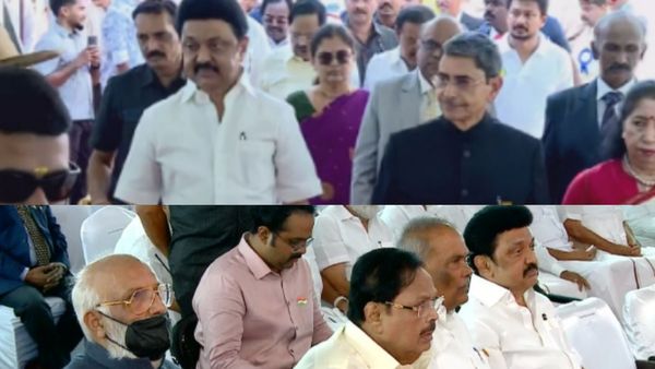 தேநீர் விருந்தில் பங்கேற்ற முதல்வர் ஸ்டாலின்! ஆளுநர் ரவிக்கு கொடுத்த பரிசு.. யார் யார் பங்கேற்பு?