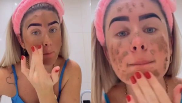 முகத்தில் இதையெல்லாமா தடவுவாங்க.. வயதாவதை தடுக்க பிரேசில் பெண் செய்ததை பாருங்க.. அடக்கருமமே