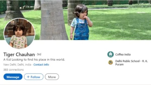 2 வயதிலேயே ஆரம்பித்த வேலை தேட வேண்டிய அழுத்தம்.. லிங்கிட்இன் தளத்தில் இணைந்த குழந்தை