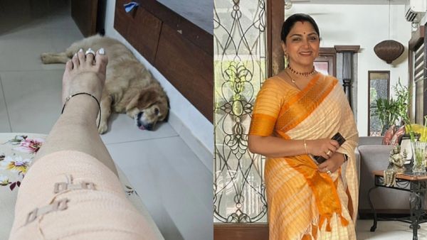 அச்சச்சோ! குஷ்பூவுக்கு என்ன ஆச்சு.. காலில் பெரிய கட்டு.. அவரே வெளியிட்ட திடீர் பதிவு