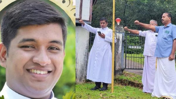 காலையில் தேசிய கொடியேற்றி குஷி.. மாலையில் ஆட்டி ஆட்டி கொடியை இறக்கி.. அப்படியென்ன அவசரம் பாதிரியார்?