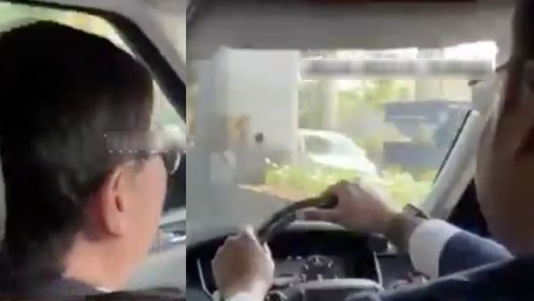 கார் ஓட்டிய அமைச்சர் டிஆர்பி ராஜா.. உள்ளே இருந்தது முக்கிய பிரமுகர்.. யார் இந்த யங் லீயு?