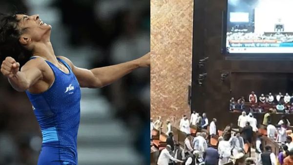 வினேஷ் போகத் விவகாரம்.. மத்திய அரசின் பதிலில் திருப்தி இல்லை! இந்தியா கூட்டணி எம்பிக்கள் வெளிநடப்பு