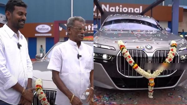 2.5 கோடி ரூபாய் BMW கார்; தங்க ரோலக்ஸ் வாட்ச்! அப்பாவை திக்குமுக்காட வைத்த மகன்!
