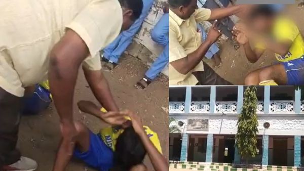 இரக்கமே இல்லையா? கால்பந்தில் தோற்ற ஆத்திரம்.. பள்ளி மாணவர்களை ஷூ காலால் நெஞ்சில் உதைத்த ஆசிரியர்