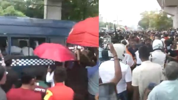 போலீஸை விரட்டிய பெண்கள்.. பெண் டாக்டர் கொலையால் கொந்தளித்த கால்பந்து ரசிகர்கள்! பதறும் கொல்கத்தா