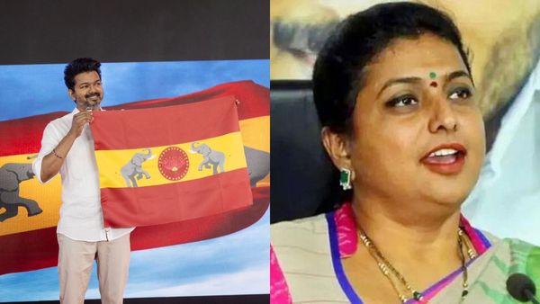 தங்க நிறத்துக்குத் தான் தமிழ்நாட்ட.. தமிழக வெற்றிக் கழகத்தில் இணையும் நடிகை ரோஜா? அவரே சொல்லிட்டாரே!