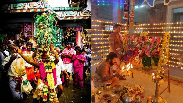வேலூரில் நடுகாட்டில் காளியம்மன் கோயில்! திருவிழாவில் பக்தர்கள் மீது ஏறிய சாமியாடியால் பரபரப்பு 