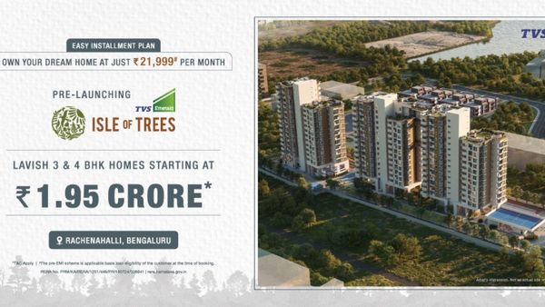 அடேங்கப்பா.. பெங்களூரில் இயற்கை கொஞ்சும் சூழலில் TVS அபார்ட்மெண்ட் வீடுகள்! மிஸ் பண்ணாதீங்க