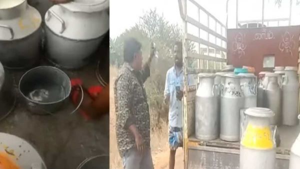 ஆவின் பாலில் என்ன கலக்குறீங்க? அலுவலரே வெளியிட்ட வீடியோ.. மேட்டரே வேறயாம்.. ஆவின் பரபர விளக்கம்!