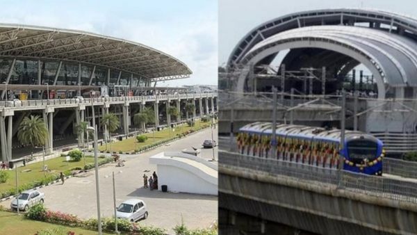 சென்னை ஏர்போர்ட் அருகே.. 3 ஏக்கரில் பிரம்மாண்டமாக வருது பார்க்கிங் வசதி.. மெட்ரோ நிர்வாகம் அசத்தல்