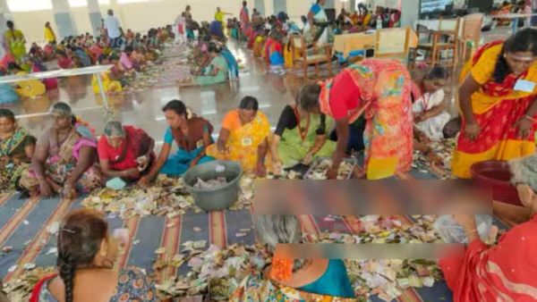 திருச்சி சமயபுரம் மாரியம்மன் கோயிலில் ஆச்சரியம்.. ஒரே வாரத்தில் இவ்வளவா.. தலைகீழாக மாற்றம்