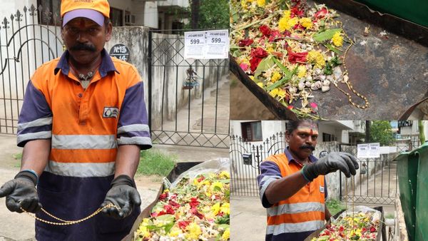 குப்பையில் ஜொலித்த தங்கசெயின்.. மாநகராட்சி தூய்மை பணியாளர் செய்த செயல்.. சென்னையில் நெகிழ்ச்சி