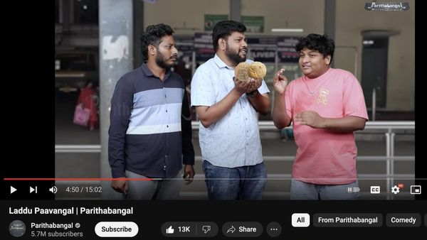 லட்டு பாவங்கள் வீடியோவை டெலிட் செய்த பரிதாபங்கள் சேனல்.. வருத்தம் தெரிவித்து பரபரப்பு விளக்கம்