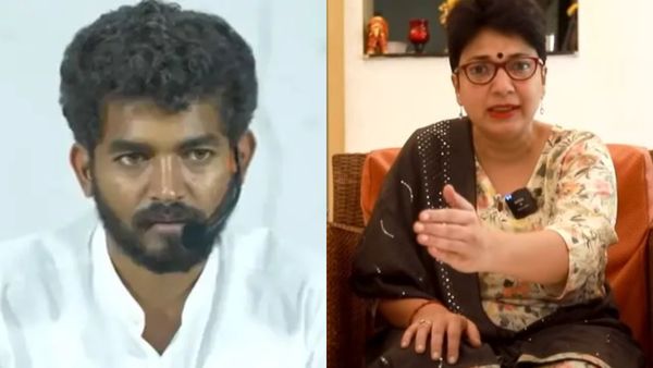 சனாதன ஒழிப்பு மட்டும் சரியா? மகாவிஷ்ணுக்கு கருத்துரிமை இல்லையா? மதுவந்தி ஆவேசம்