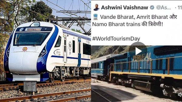 வந்தே பாரத் என.. பெரு நாட்டு ரயில் வீடியோவை ஷேர் செய்த ரயில்வே அமைச்சர் அஸ்வினி வைஷ்ணவ்!